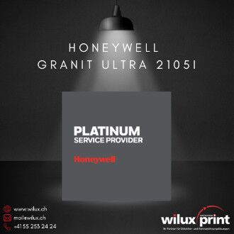 WILUX PRINT – Autorisierter Honeywell Platinum Service Provider für den Granit Ultra 2105i (Nachfolger des Granit XP 1991iXR)