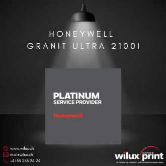 WILUX PRINT – Autorisierter Honeywell Platinum Service Provider für den Granit Ultra 2100i (Nachfolger des Granit XP 1990iXR)