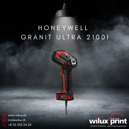 Honeywell Granit Ultra 2100i - kabelgebundener Barcode-Scanner, Nachfolger des Granit XP 1990iXR