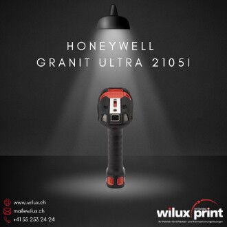 Honeywell Granit Ultra 2105i – Frontalansicht mit Area-Imager Scanfenster (1280x1080 Pixel). Nachfolger des Honeywell Granit XP 1991iXR