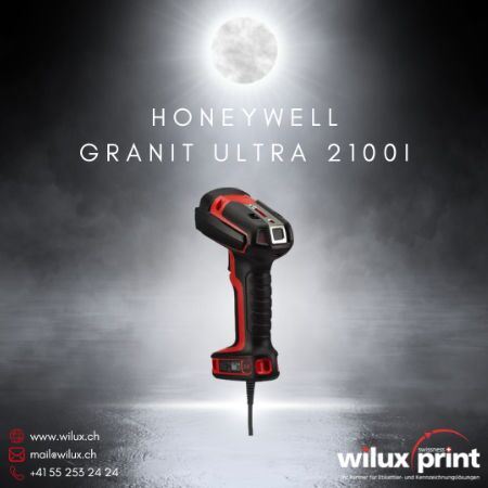 Honeywell Granit Ultra 2100i - robuster kabelgebundener Barcode-Handscanner, Nachfolger des Granit XP 1990iXR