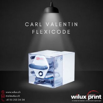 Carl Valentin Flexicode (End of Life) Druckmechanik in rechter Ausführung – Foliendirektdrucker mit kompakter Bauweise. WILUX-Empfehlung als Migrations-Alternative: Carl Valentin Dynacode II.